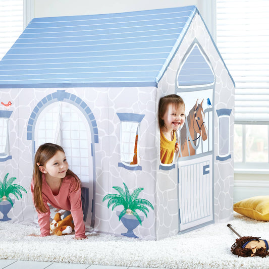 G78101 Martha Stewart Play Tent Stable Lifestyle Detail 2
