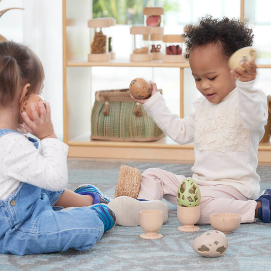 300582 Sensory Egg Shakers Set of 6 Lifestyle 6