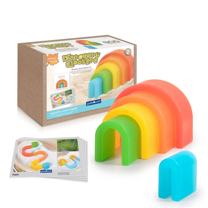 G7504 Discovery Stackers Rainbow Tall Arch Main Image | Rainbow