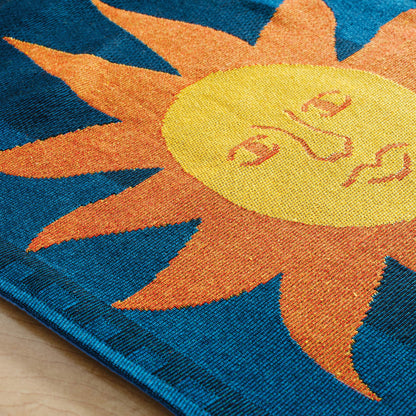 U7244 Mexican Decorative Runner Texture Detail