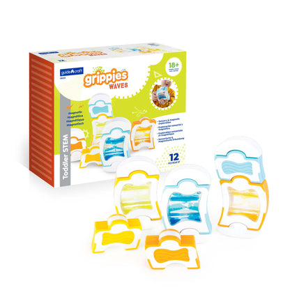 G8325 Grippies Waves 12 pc. set Full Color Box | 12