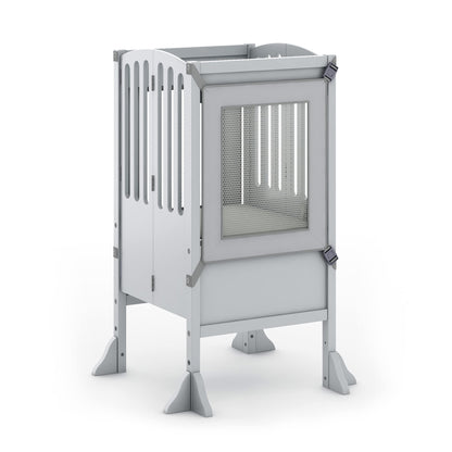 G97337 Contemporary Kitchen Helper Stool 2021 Gray Main1 | Gray