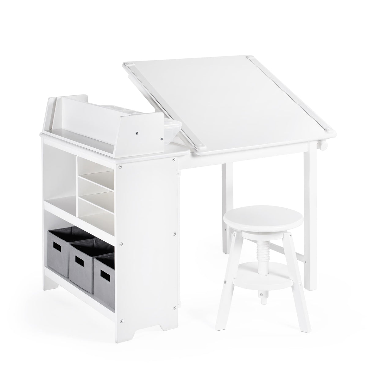 G51096 Design Studio 3in1 White Silo 2 Config 4 | White