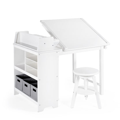 G51096 Design Studio 3in1 White Silo 2 Config 4 | White