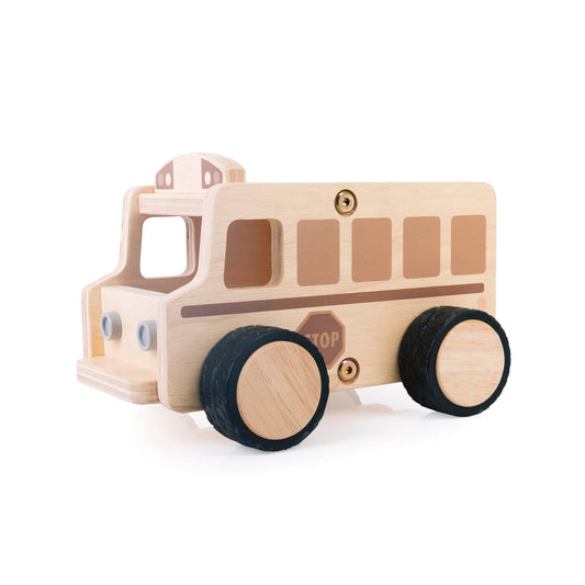 G6725 Wooden School Bus Product