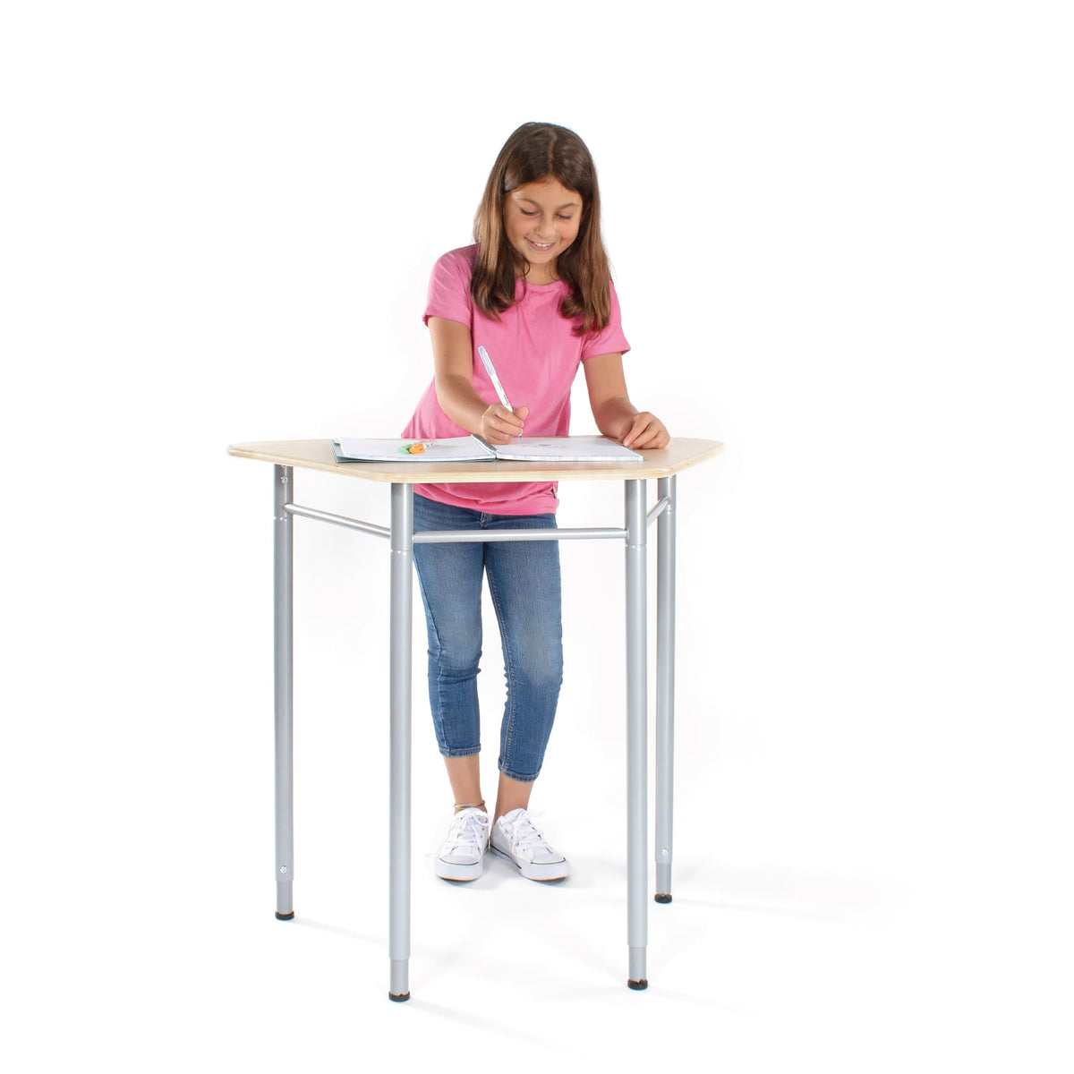G99924 Standing Modular Desk -Model Main | Trapezoid