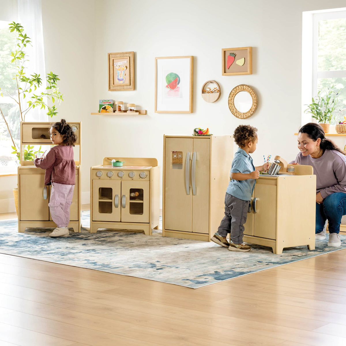 EdQ Kitchen Sets Natural Lifestyle 5292 | Natural
