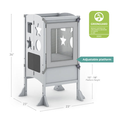 G97323 Classic Kitchen Helper Gray Dimension Greenguard | Gray