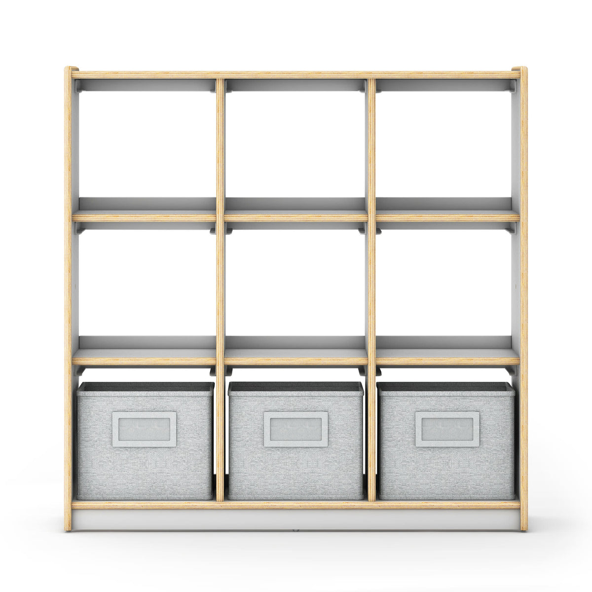 G92213 Curated Storage 3×3 Unit White Silo 2 Front | White