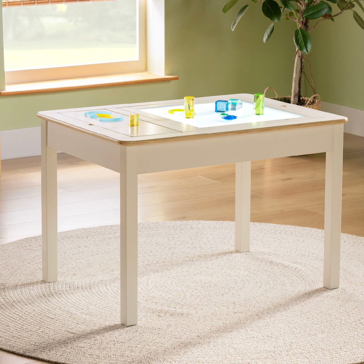 G50123 EdQ LED Activity Table Env 950 | White