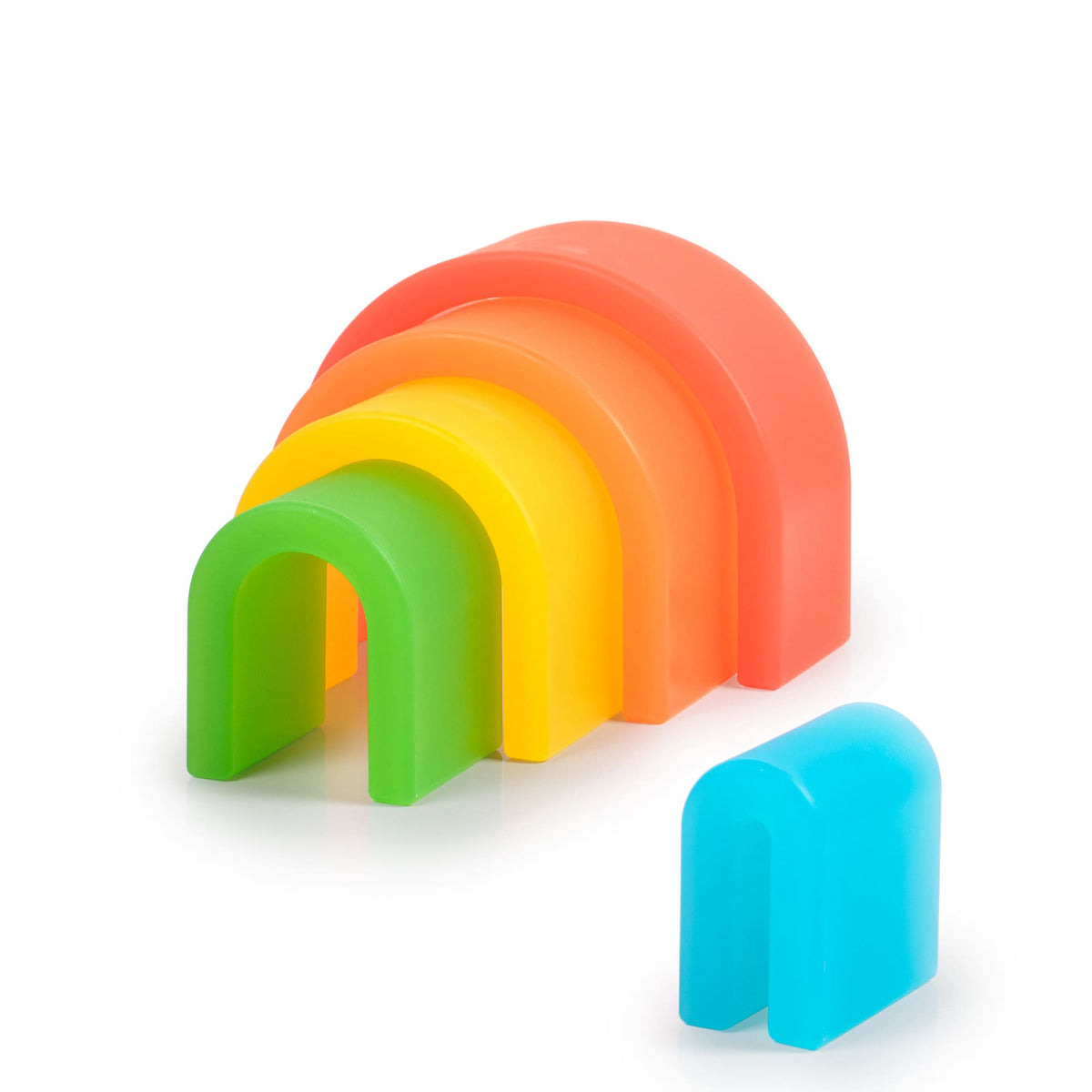 G7504 Discovery Stackers Rainbow Tall Arch Silo 2 | Rainbow