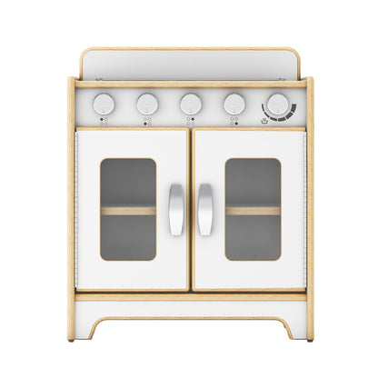 G80438 EdQ Kitchen Range White Silo 2 Front | White