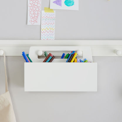 G77111 Martha Stewart Crafting Kids Wall Caddy White Env 1 | Linen White